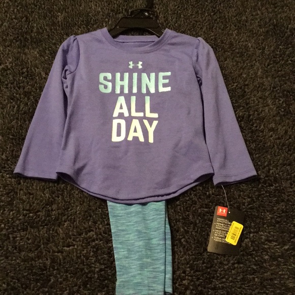 Under Armour Matching Sets Nwt Infant Girls Under Armour Set Poshmark
